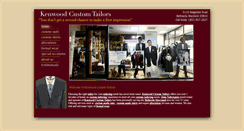 Desktop Screenshot of kenwoodcustomtailors.com